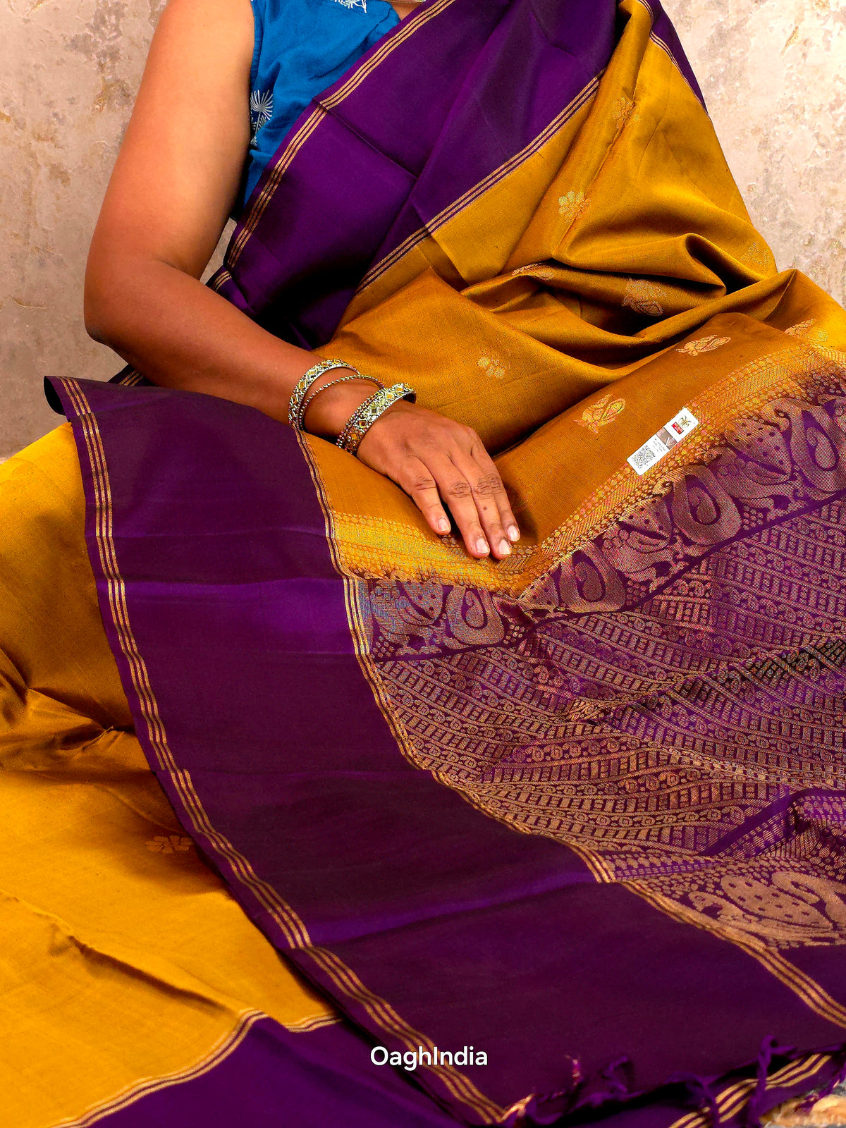 Konrai (Naaval): Kanjivaram Heritage Saree
