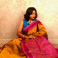 Manjal (Kungumam): Kanjivaram Heritage Saree