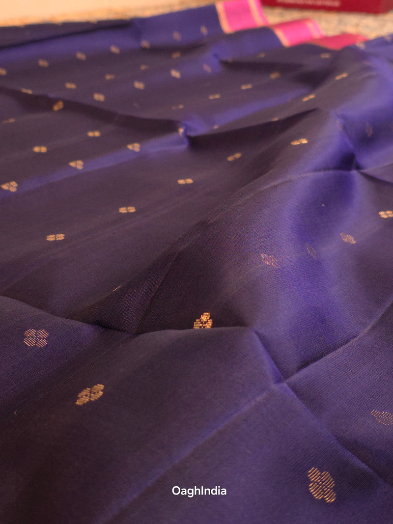 Thamarai (Iravu): Kanjivaram Heritage Saree