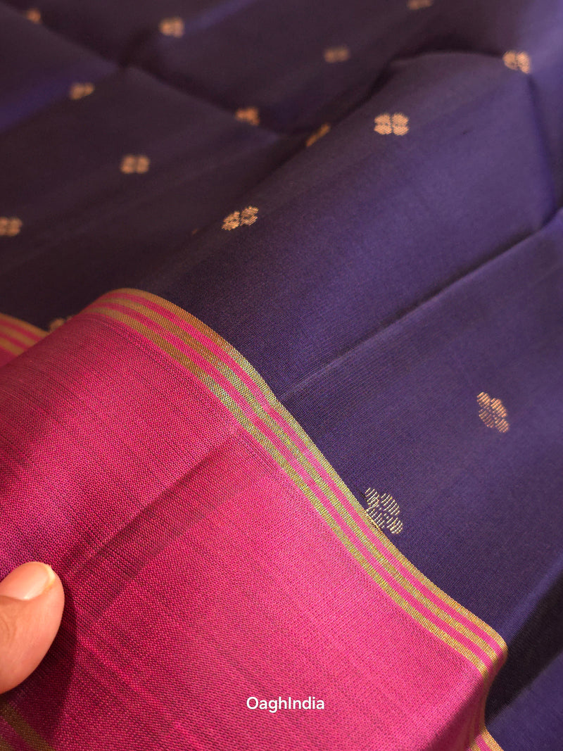 Thamarai (Iravu): Kanjivaram Heritage Saree