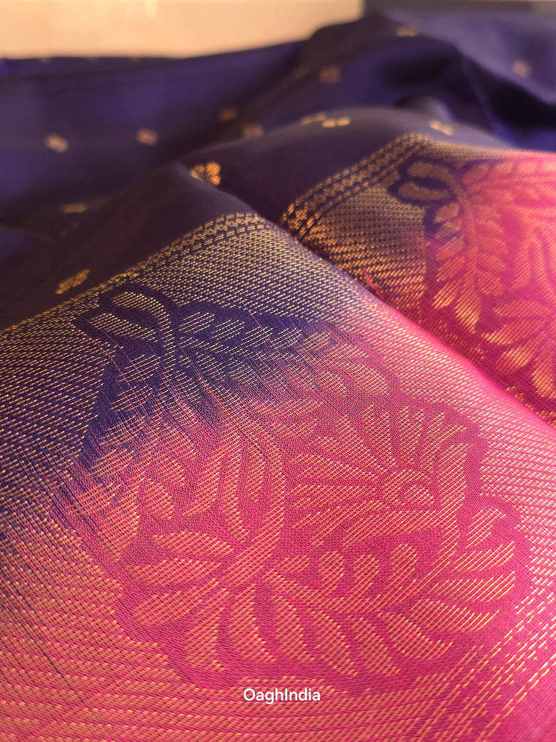 Thamarai (Iravu): Kanjivaram Heritage Saree