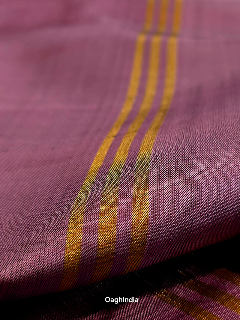 Malli (Anthi): Kanjivaram Heritage Saree