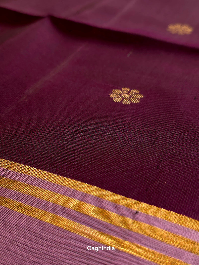 Malli (Anthi): Kanjivaram Heritage Saree