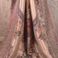 Royal Champagne : Kashmiri Heritage Saree