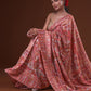 Kong Posh (Blush Pink): Authentic Kashmiri Heritage Saree