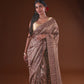 Kong Posh (Dusk): Authentic Kashmiri Saree