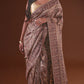 Kong Posh (Dusk): Authentic Kashmiri Saree
