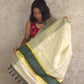 Aara Green : Traditional Onam Saree From Kerala