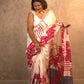 Aavani : Pure Silk Abstract Art Saree (Silk Mark) - Oagh India