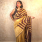 Aavya : Pure Silk Abstract Art Saree (Silk Mark) - Oagh India