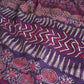 Ajrakh Noor : Bagru Handblocked Pure Cotton Saree