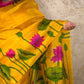 Arkapriya : Pure Silk Abstract Art Saree (Silk Mark) - Oagh India