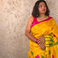 Arkapriya : Pure Silk Abstract Art Saree (Silk Mark) - Oagh India