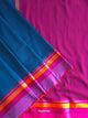 Azure : Pure Cotton  Handloom Saree