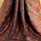 Baarat : Ink Blue : : Authentic Kashmiri Saree