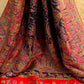 Baarat : Ink Blue : : Authentic Kashmiri Saree