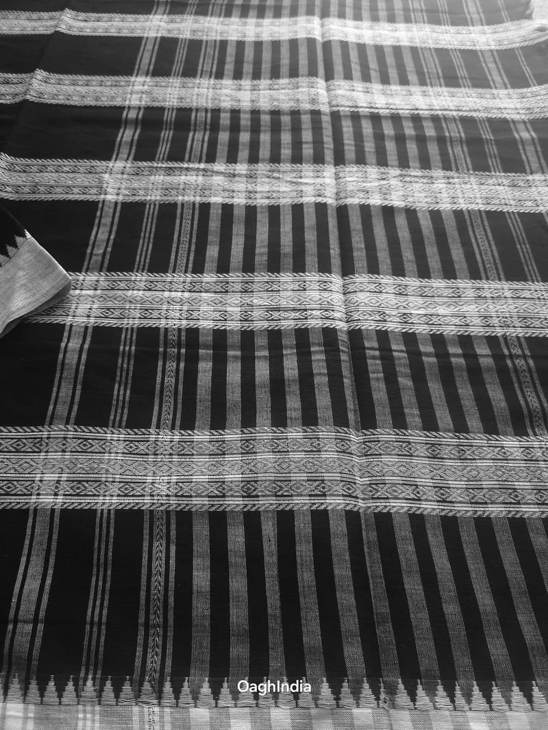 Black Grape : Pure Cotton Handloom Saree