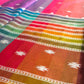 Bubblegum - Pure Cotton Rainbow Saree
