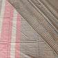 Dark Grey Checks : Pure Cotton Handloom Saree - Oagh India