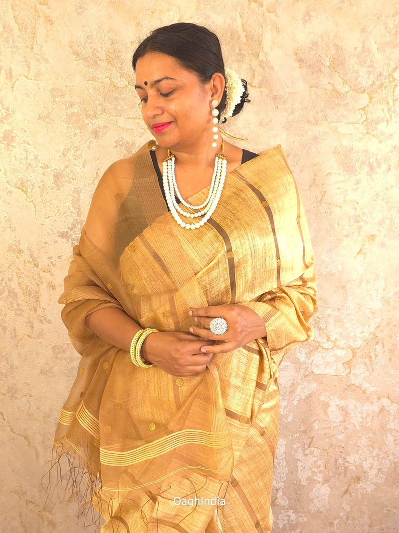 Dheera : Pure Silk Handloom Saree (Silk Mark)