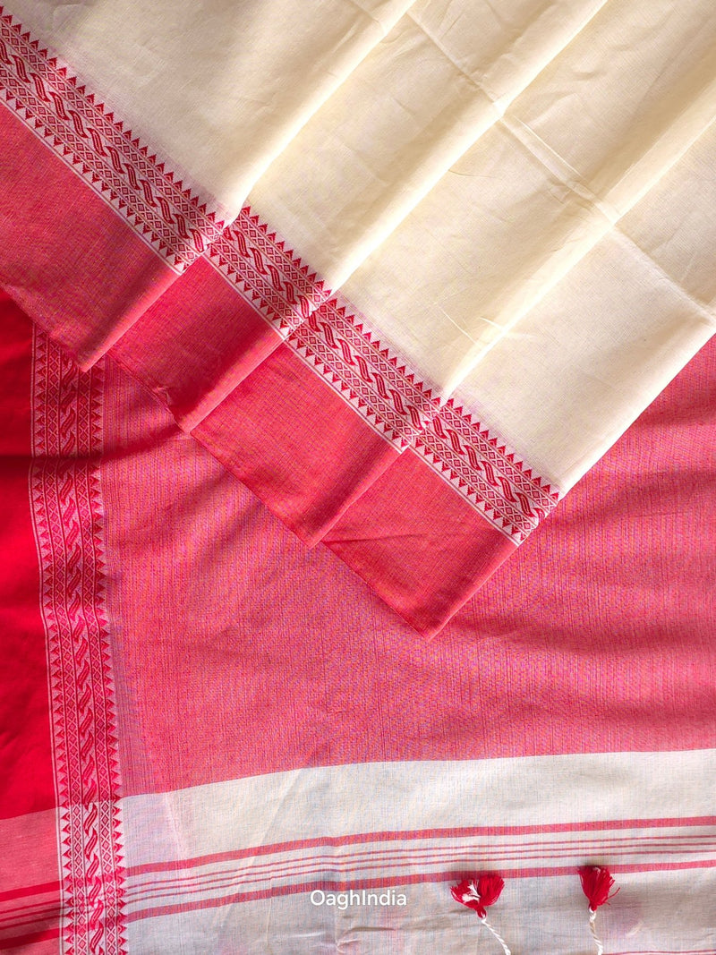 Durga : Pure Cotton  Handloom Saree