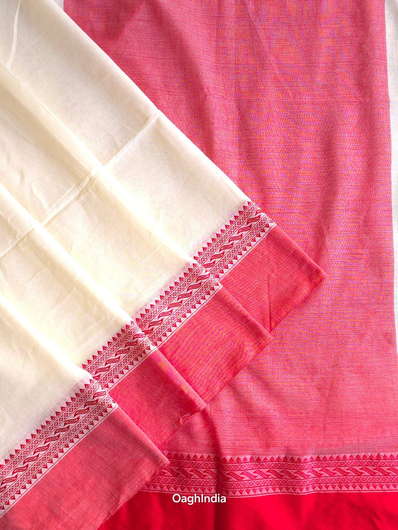 Durga : Pure Cotton  Handloom Saree