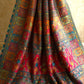 Eshal - Green (New) : Authentic Kashmiri Saree - Oagh India