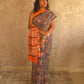 FierceFemme : Bagru Handblocked Pure Cotton Saree