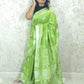 Forest  : Bagru Handblocked Linen Cotton Saree