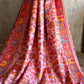 Gauhar : Pink : Authentic Kashmiri Saree