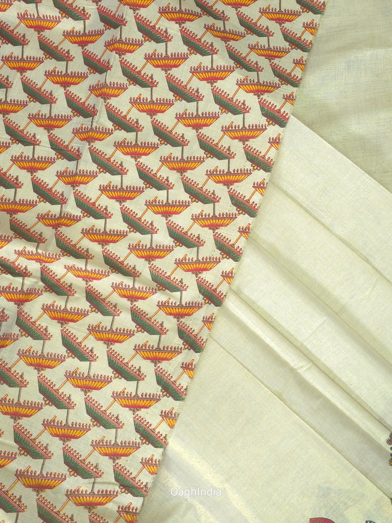 Gopika : Traditional Onam Saree From Kerala