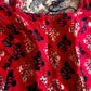 Handcrafted Ajrakh Cotton Blouse Piece – Crimson Elegance