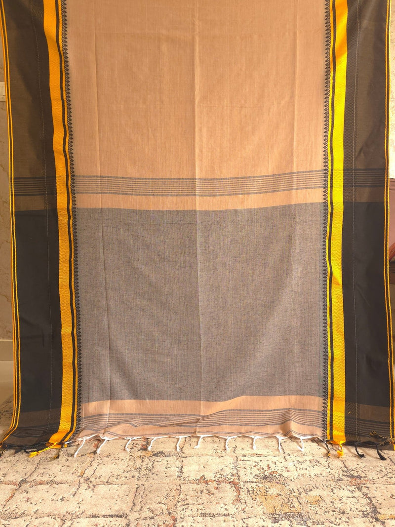 Ice Cream : Pure Cotton Handloom Saree