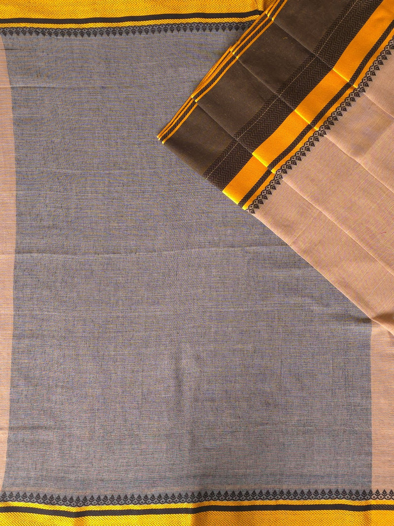 Ice Cream : Pure Cotton Handloom Saree