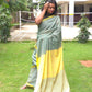 Kanmani – Pure Cotton Sage Green Saree