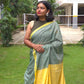 Kanmani – Pure Cotton Sage Green Saree