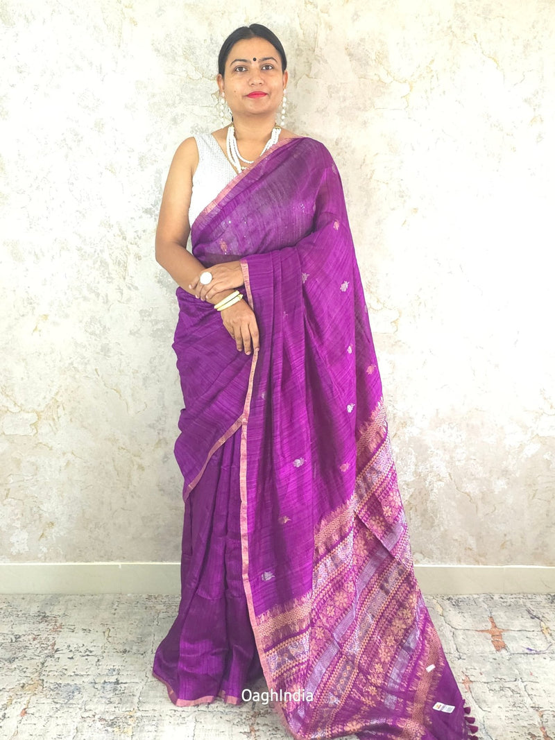 Kantaravi : Pure Silk Handloom Saree (Silk Mark)