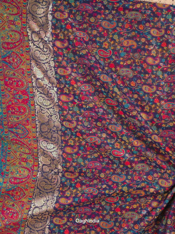Kashmiri Blouse Piece Art Silk - Oagh India