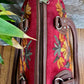 Kashmiri Duffel Bag – Maroon | Velvet Floral Duffel Bag for Women