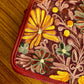 Kashmiri Tote Bag – Maroon | Velvet Floral Tote for Women - Oagh India