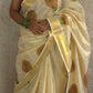 Kathakali : Traditional Onam Saree From Kerala