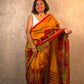 Kaveri : Pure Silk Abstract Art Saree (Silk Mark) - Oagh India