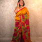 Kaveri : Pure Silk Abstract Art Saree (Silk Mark) - Oagh India