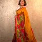 Kaveri : Pure Silk Abstract Art Saree (Silk Mark) - Oagh India
