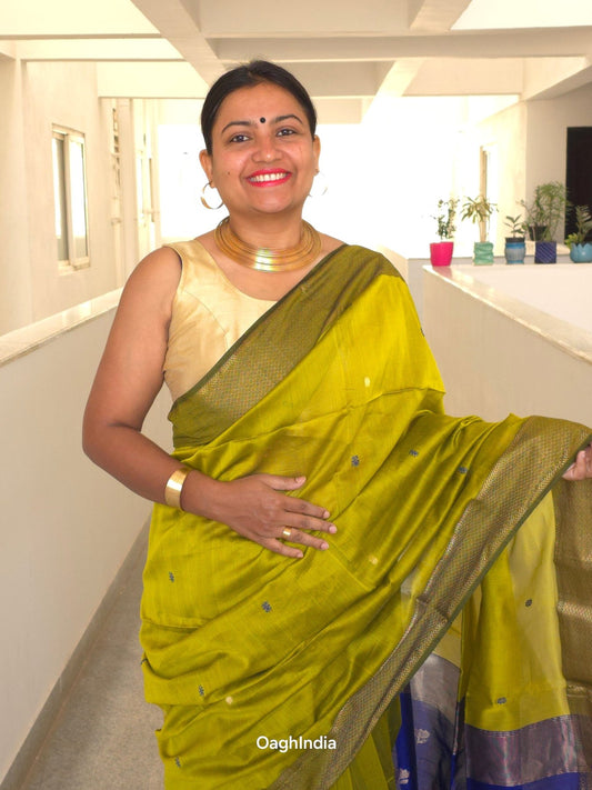 Kesar - Pure Silk Cotton Saree