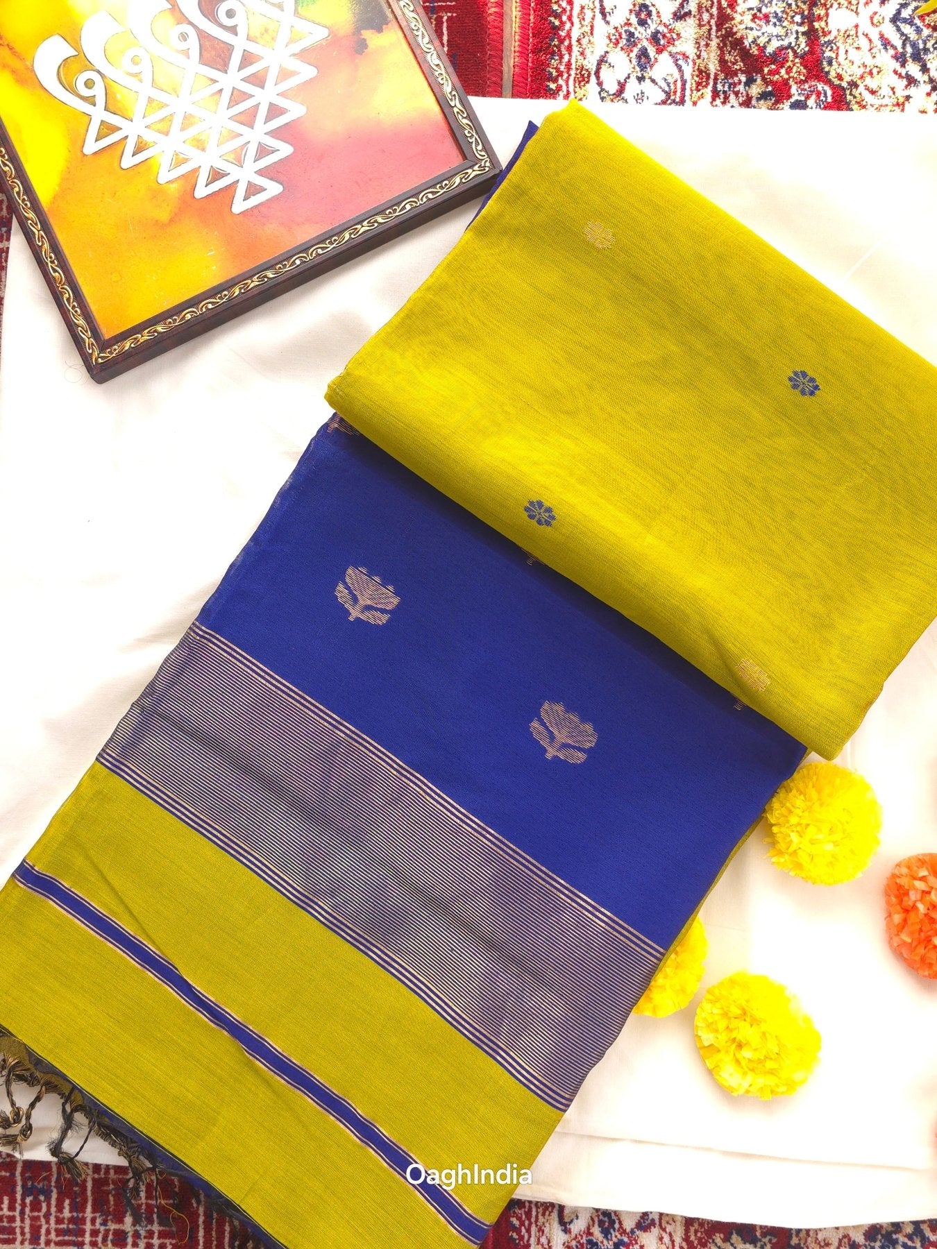 Kesar - Pure Silk Cotton Saree