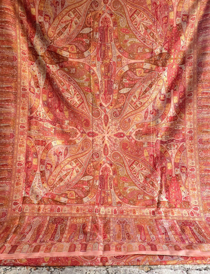 Kong Posh (Blush Pink): Authentic Kashmiri Heritage Saree