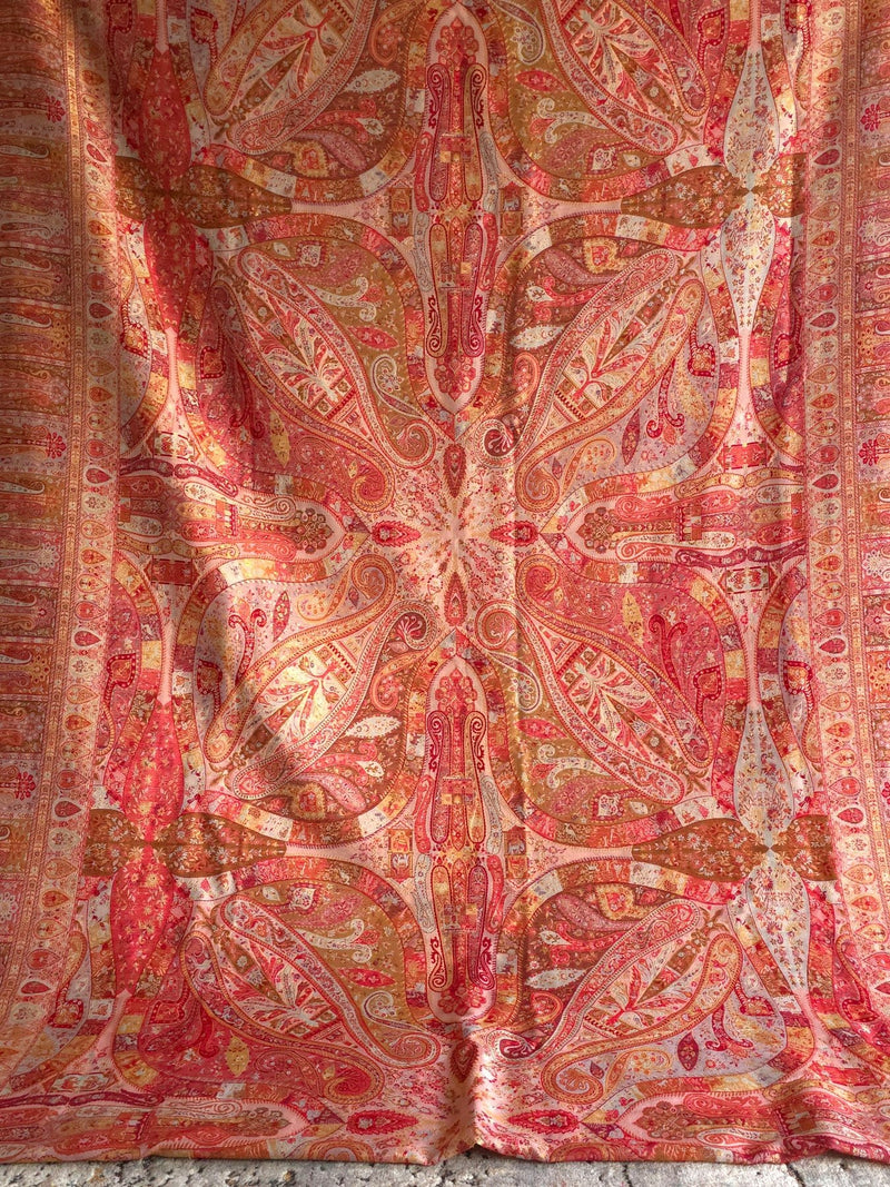 Kong Posh (Blush Pink): Authentic Kashmiri Heritage Saree