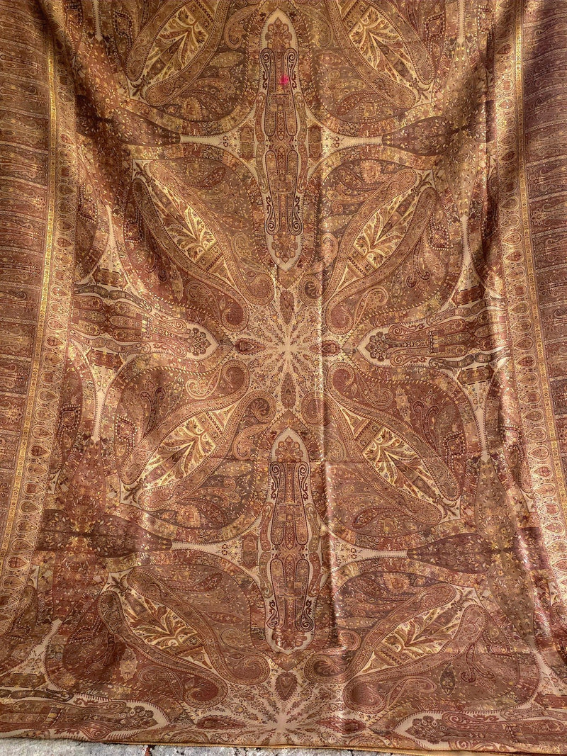 Kong Posh (Dusk): Authentic Kashmiri Saree