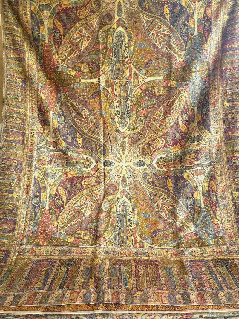 Kong Posh (Pristine): Authentic Kashmiri Saree